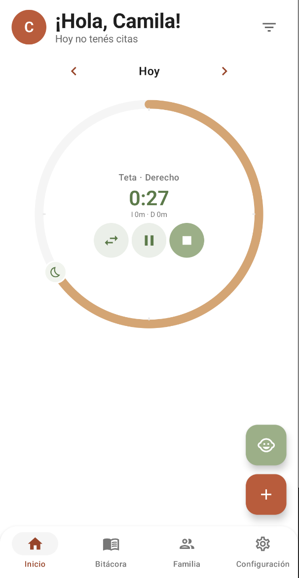 Cronómetro teta
